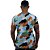 Camiseta Longline Fullprint Masculina MXD Conceito Tons de Felicidade - Imagem 2