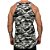 Regata Longline Masculina MXD Conceito FullPrint Camuflado Cinza - Imagem 3