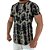 Camiseta Longline Fullprint Masculina MXD Conceito Preto Corrosiva - Imagem 1