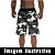 Bermuda Masculina Moletom MXD Conceito Prime Gray BIggest COM FALHA - Imagem 1