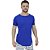 Camiseta Longline Malha PV Poliviscose Masculina MXD Conceito Azul - Imagem 1