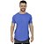 Camiseta Longline Malha PV Poliviscose Masculina MXD Conceito Mescla Azul - Imagem 1