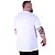 Camiseta Plus Size Tradicional Manga Curta MXD Conceito 100% Algodão Branco - Imagem 2