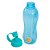 Garrafa Squeeze Pet Believe Translúcida MXD Conceito Verde Água Efeito Frestas 600ML - Imagem 2