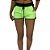 Shortinho Feminino Moletom MXD Conceito Verde Fluorescente - Imagem 1