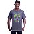 Camiseta Morcegão Masculina MXD Conceito Caveira Formas Geométricas - Imagem 3