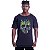 Camiseta Morcegão Masculina MXD Conceito Caveira Formas Geométricas - Imagem 1