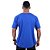 Camiseta Morcegão Masculina MXD Conceito Lisa Azul - Imagem 3