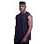 Regata Machão com Capuz Longline MXD Conceito 100% Algodão Preto Básico - Imagem 1