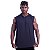 Regata Machão com Capuz Longline MXD Conceito 100% Algodão Preto Básico - Imagem 3