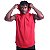 Regata Machão com Capuz Longline MXD Conceito 100% Algodão Vermelho - Imagem 1