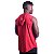 Regata Machão com Capuz Longline MXD Conceito 100% Algodão Vermelho - Imagem 2