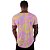 Camiseta Longline Fullprint Masculina MXD Conceito Tie Dye Amarelo - Imagem 2