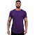 Camiseta Longline 100% Algodão Masculina MXD Conceito Roxo - Imagem 1