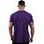 Camiseta Longline 100% Algodão Masculina MXD Conceito Roxo - Imagem 2