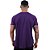 Camiseta Longline 100% Algodão Masculina MXD Conceito Roxo - Imagem 2