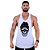 Regata Longline Super Cavada Masculina MXD Conceito Caveira Gorro - Imagem 2