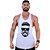 Regata Longline Super Cavada Masculina MXD Conceito Style Skull - Imagem 1