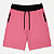 Bermuda Masculina Moletom MXD Conceito Rosa Bebê Liso - Imagem 2