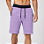 Bermuda Masculina Moletom MXD Conceito Lilás Liso - Imagem 1