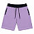 Bermuda Masculina Moletom MXD Conceito Lilás Liso - Imagem 2
