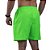 Shorts Tactel Masculino Marphim Verde Flúor - Imagem 2