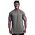 Camiseta Longline 100% Algodão Masculina MXD Conceito Verde Musgo Militar - Imagem 3