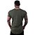 Camiseta Longline 100% Algodão Masculina MXD Conceito Verde Musgo Militar - Imagem 2