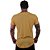 Camiseta Longline 100% Algodão Masculina MXD Conceito Amarelo - Imagem 2