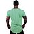 Camiseta Longline 100% Algodão Masculina MXD Conceito Verde Água - Imagem 2