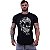 Camiseta Longline Masculina Manga Curta MXD Conceito Caveira Liquida - Imagem 1