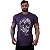 Camiseta Longline Masculina Manga Curta MXD Conceito Caveira Liquida - Imagem 4