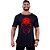 Camiseta Morcegão Masculina MXD Conceito Crânio Vermelho - Imagem 1