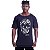 Camiseta Morcegão Masculina MXD Conceito Caveira Liquida - Imagem 3