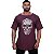 Camiseta Morcegão Masculina MXD Conceito Caveira Estilhaços - Imagem 2
