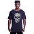 Camiseta Morcegão Masculina MXD Conceito Caveira Estilhaços - Imagem 3