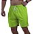 Short Tactel Masculino Marphim Verde Limão - Imagem 1