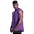 Regata Machão com Capuz Longline MXD Conceito 100% Algodão Roxo - Imagem 3
