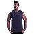 Regata Machão Longline Sem Manga MXD Conceito 100% Algodão Preto - Imagem 3