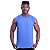 Regata Machão Longline Sem Manga MXD Conceito 100% Algodão Azul Royal - Imagem 3