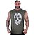 Regata Machão Longline Sem Manga MXD Conceito Puzzle Skull - Imagem 2