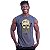 Regata Machão Longline Sem Manga MXD Conceito Caveira Boné - Imagem 3