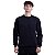 Blusa Moletom Lisa Basic Masculina MXD Conceito Sem Touca Preto - Imagem 3