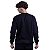 Blusa Moletom Lisa Basic Masculina MXD Conceito Sem Touca Preto - Imagem 2