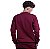 Blusa Moletom Lisa Basic Masculina MXD Conceito Sem Touca Bordô - Imagem 2