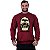 Blusa Moletom Basic Masculina MXD Conceito Sem Touca Caveira Hardcore - Imagem 1