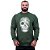 Blusa Moletom Basic Masculina MXD Conceito Sem Touca Caveira Florestal - Imagem 3