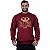 Blusa Moletom Basic Masculina MXD Conceito Sem Touca Strong No Pain No Gain - Imagem 1