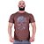 Camiseta Tradicional Masculina MXD Conceito Estampa Lateral Caveira Liquida - Imagem 2