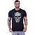 Camiseta Tradicional Manga Curta MXD Conceito Caveira Estilhaços - Imagem 1